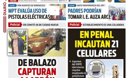 DIARIO SIN FRONTERAS TACNA