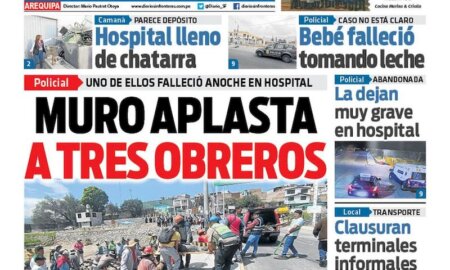DIARIO SIN FRONTERAS AREQUIPA