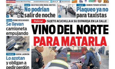 DIARIO SIN FRONTERAS AREQUIPA