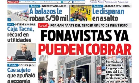 DIARIO SIN FRONTERAS AREQUIPA