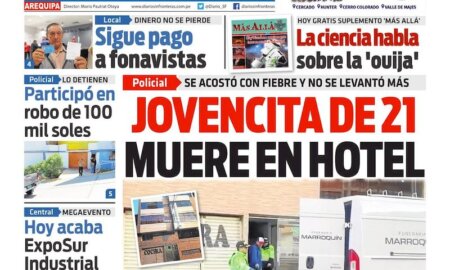 DIARIO SIN FRONTERAS AREQUIPA