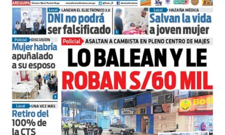 DIARIO SIN FRONTERAS AREQUIPA