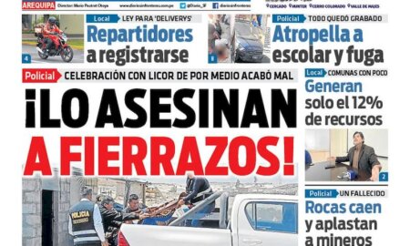 DIARIO SIN FRONTERAS AREQUIPA