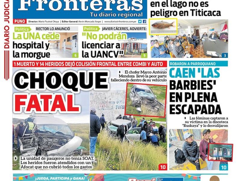 DIARIO SIN FRONTERAS PUNO