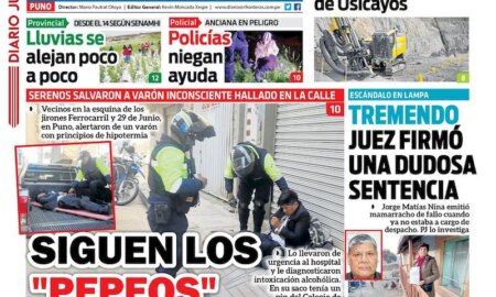 DIARIO SIN FRONTERAS PUNO