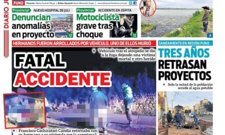DIARIO SIN FRONTERAS PUNO