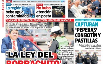 DIARIO SIN FRONTERAS PUNO