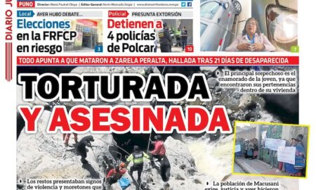 DIARIO SIN FRONTERAS PUNO