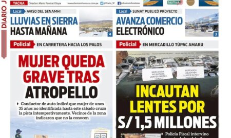 DIARIO SIN FRONTERAS TACNA
