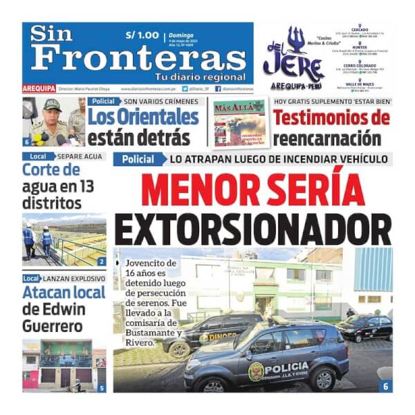 DIARIO SIN FRONTERAS AREQUIPA