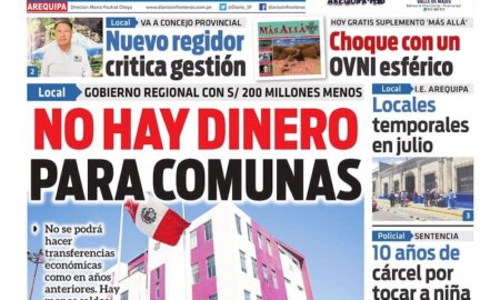 DIARIO SIN FRONTERAS AREQUIPA