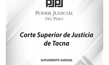 JUDICIALES TACNA