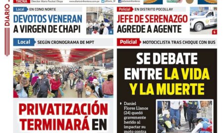 DIARIO SIN FRONTERAS TACNA