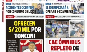 DIARIO SIN FRONTERAS TACNA