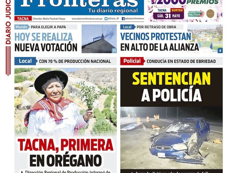 DIARIO SIN FRONTERAS TACNA