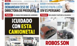 DIARIO SIN FRONTERAS TACNA