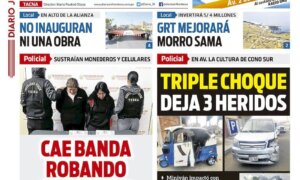 DIARIO SIN FRONTERAS TACNA