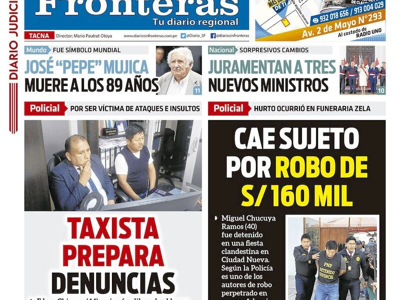 DIARIO SIN FRONTERAS TACNA