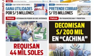 DIARIO SIN FRONTERAS TACNA