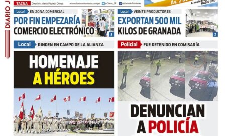 DIARIO SIN FRONTERAS TACNA