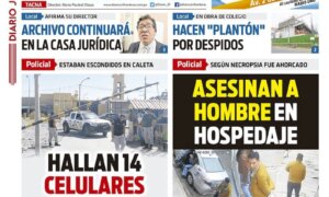 DIARIO SIN FRONTERAS TACNA