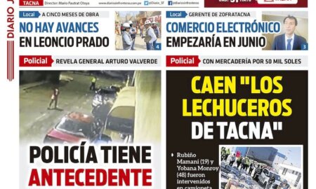 DIARIO SIN FRONTERAS TACNA