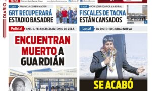 DIARIO SIN FRONTERAS TACNA