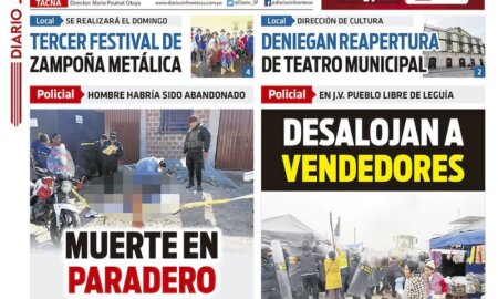 DIARIO SIN FRONTERAS TACNA