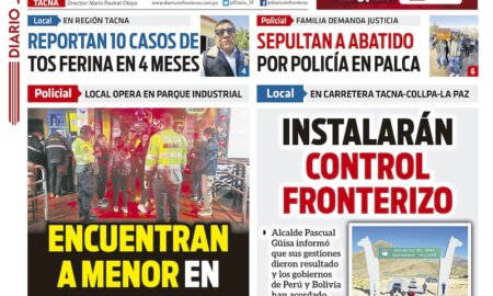 DIARIO SIN FRONTERAS TACNA