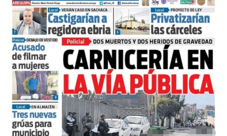 DIARIO SIN FRONTERAS AREQUIPA