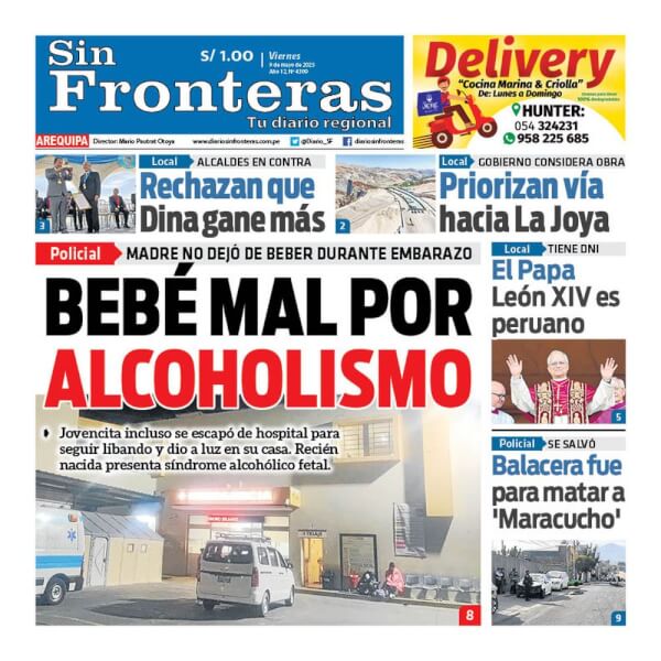 DIARIO SIN FRONTERAS AREQUIPA