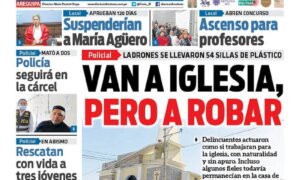 DIARIO SIN FRONTERAS AREQUIPA