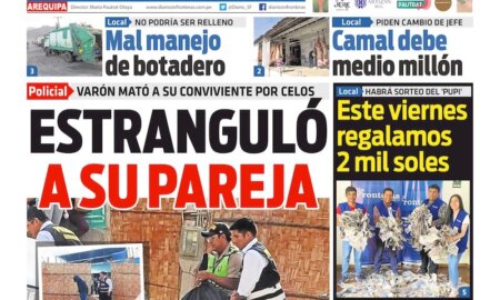 DIARIO SIN FRONTERAS AREQUIPA