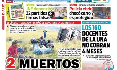 DIARIO SIN FRONTERAS PUNO