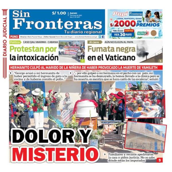 DIARIO SIN FRONTERAS PUNO