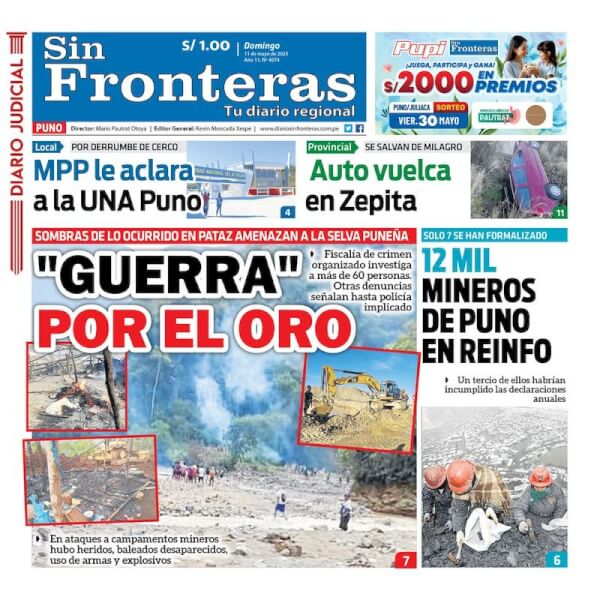 DIARIO SIN FRONTERAS PUNO