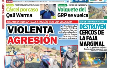 DIARIO SIN FRONTERAS PUNO