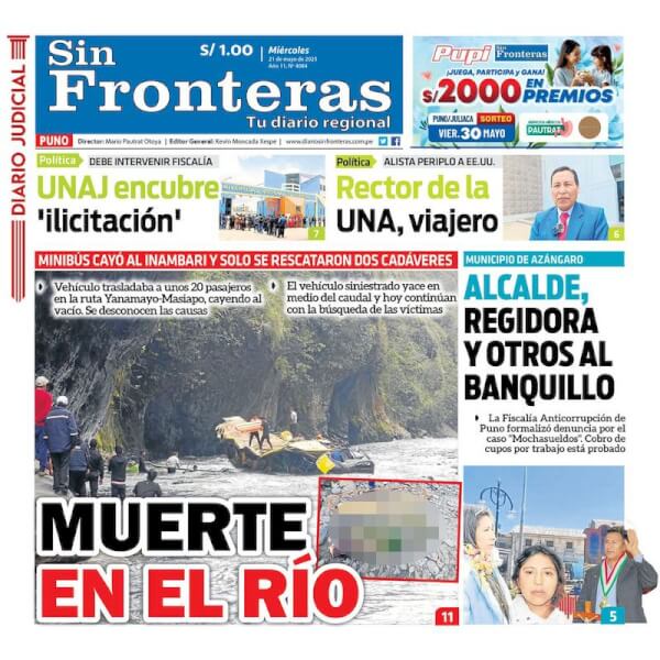 DIARIO SIN FRONTERAS PUNO