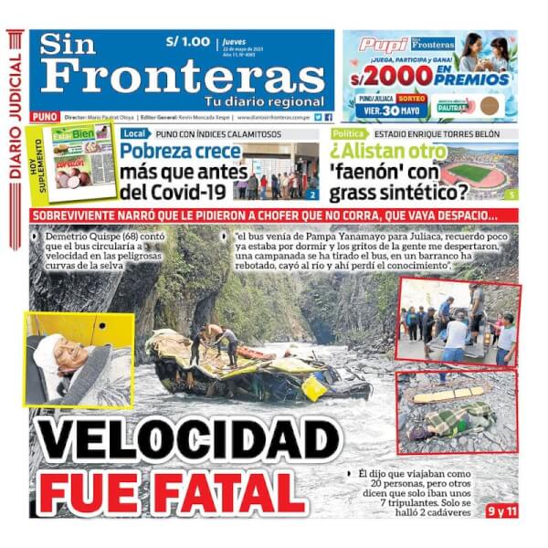 DIARIO SIN FRONTERAS PUNO