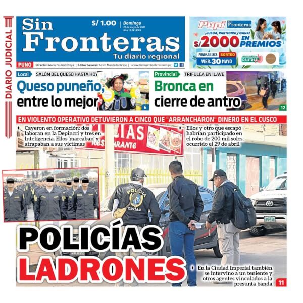 DIARIO SIN FRONTERAS PUNO