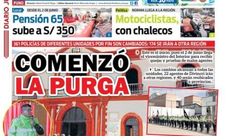 DIARIO SIN FRONTERAS PUNO