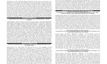 JUDICIALES PUNO