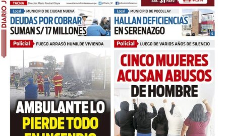 DIARIO SIN FRONTERAS TACNA