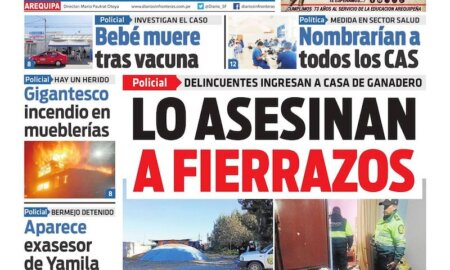 DIARIO SIN FRONTERAS AREQUIPA