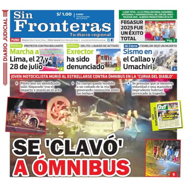DIARIO SIN FRONTERAS PUNO