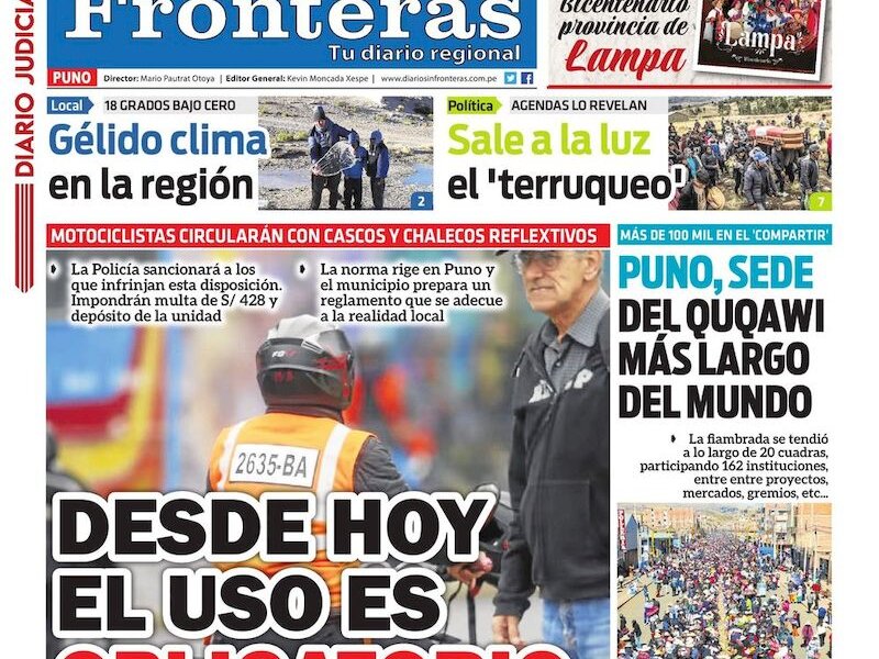 DIARIO SIN FRONTERAS PUNO