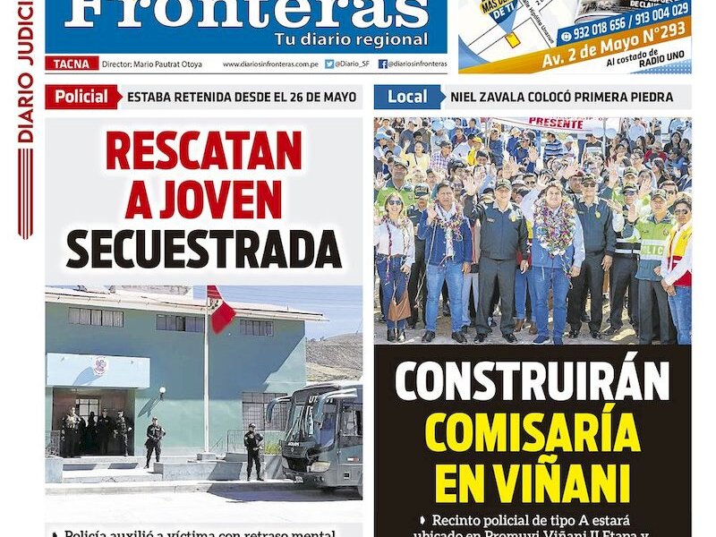 DIARIO SIN FRONTERAS TACNA