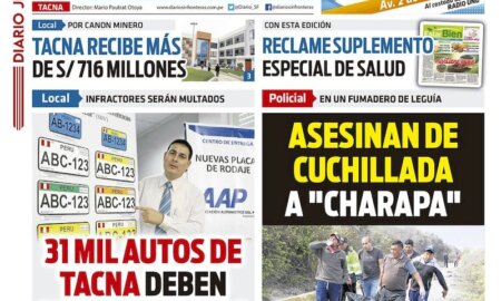 DIARIO SIN FRONTERAS TACNA