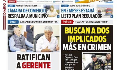 DIARIO SIN FRONTERAS TACNA