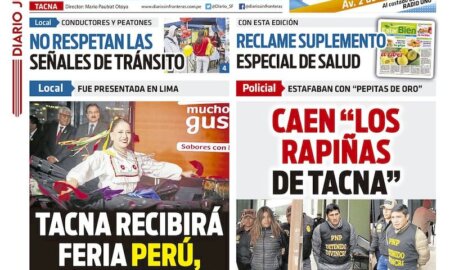 DIARIO SIN FRONTERAS TACNA